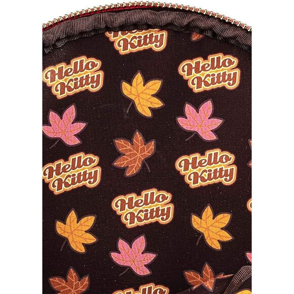 Loungefly x Sanrio Hello Kitty Pumpkin Spice Allover Mini Backpack - Picture 6 of 6
